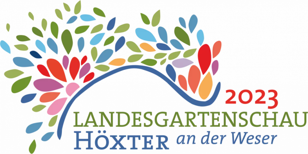 Logo Landesgartenschau Höxter 2023 LGS