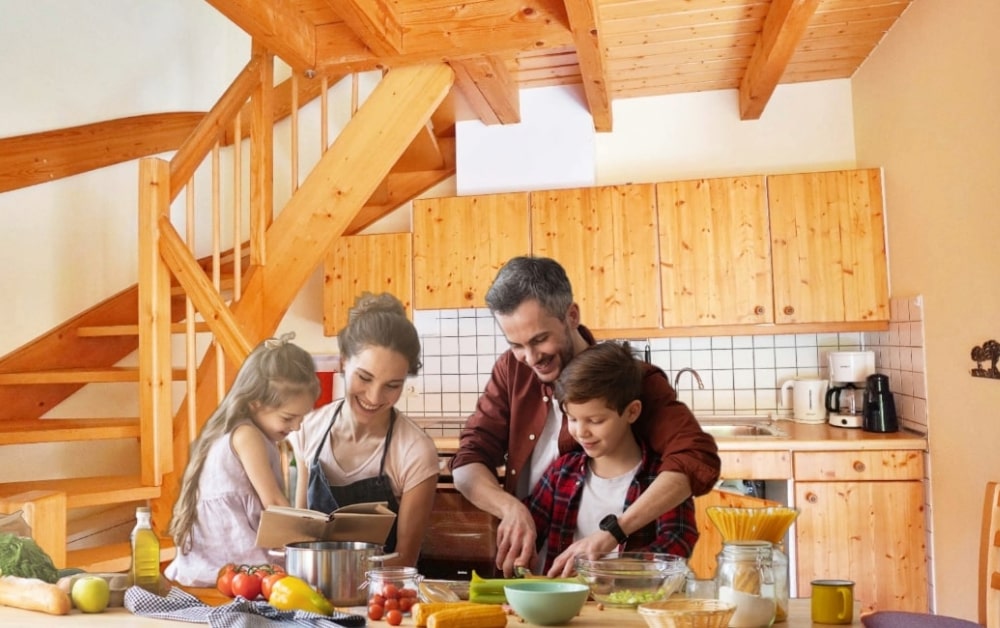 Küche kochen Natur-Ferienpark 